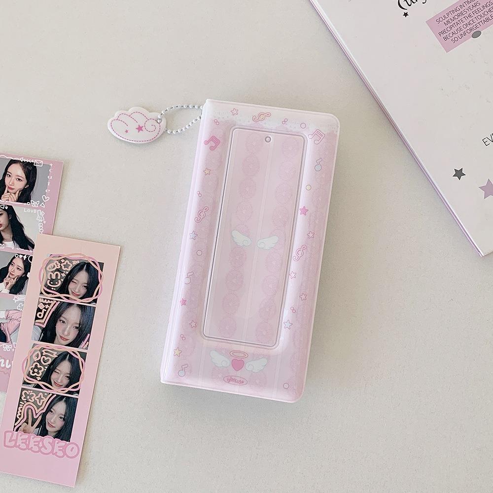 20 Pages 40 Photos Photocard Holder Clear Cover Picture Protector Idol Photo Card Display ID Photo Storage 3in ID Photo Holder