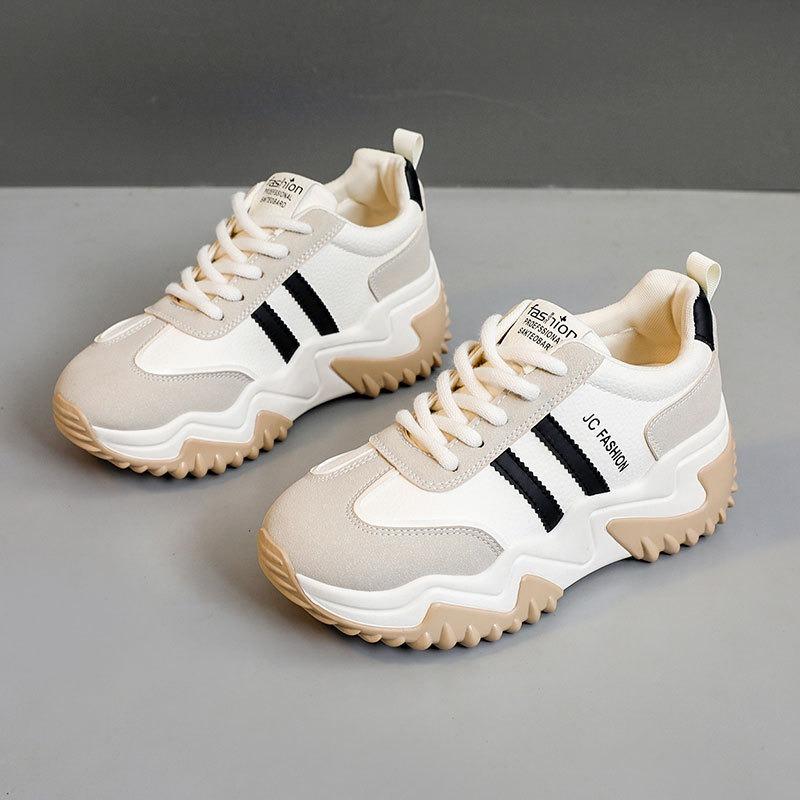 New Autumn Shoes Casual Shoes Sports Shoes Platform Color Matching Breathable Women