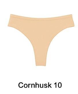 Große Größe reine Baumwolle Unterwäsche Damen niedrige Taille unsichtbarer Tanga einfarbig Brasilianische Hose Po-hebende Slips Großhandel reine Baumwolle Schritt
