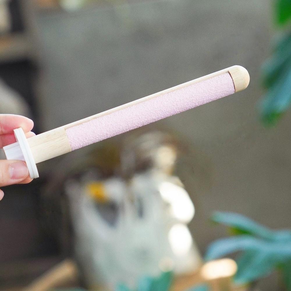 DIY Suction Cup Bird Climbing Perch Comfortable Grip Grinding Claws Pole  Tile Wall