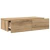 Wandregal mit Schubladen Artisan Eiche Optik 60 x 26,5 x 15 cm