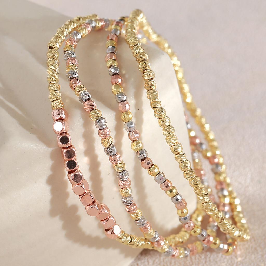Geometrisches Kupferarmband Unisex Minimalistisches Kettenschmuckstück Für Hochzeiten Und Geschenke