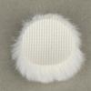 1Set Reusable Furry Soft Covers With Sticker That Provide A Shield Against The Wind For Lavalier Mics