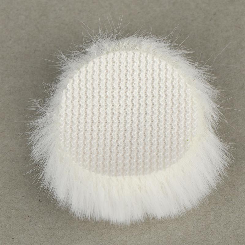 1Set Reusable Furry Soft Covers With Sticker That Provide A Shield Against The Wind For Lavalier Mics