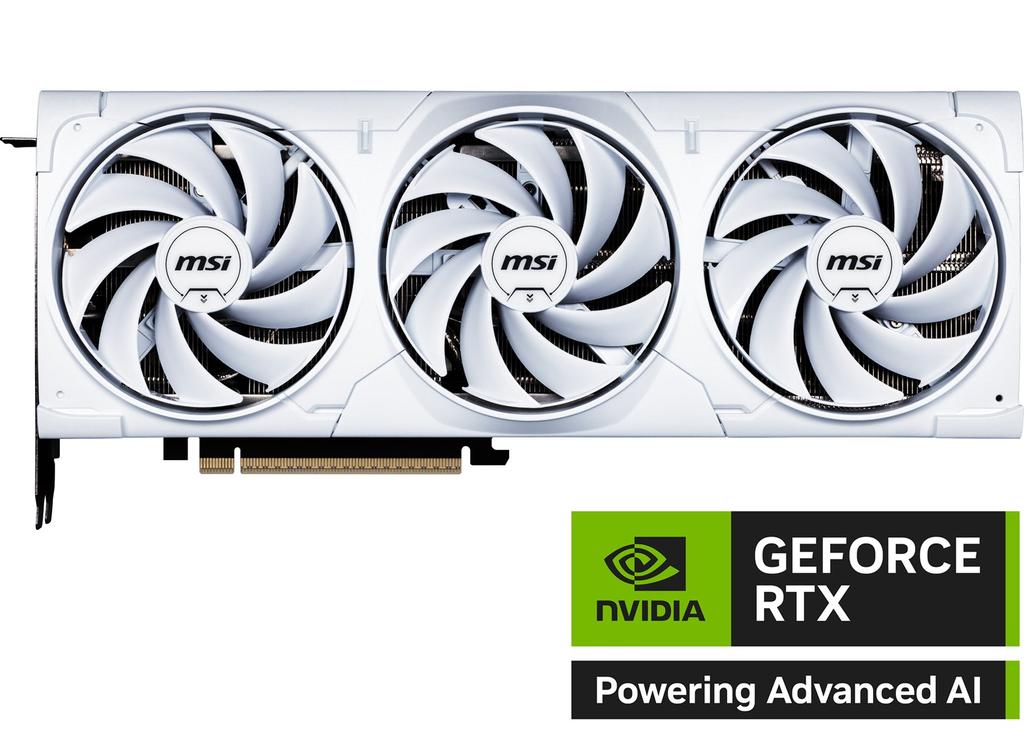 MSI RTX 5080 16GB VENTUS 3X OC WH GDDR7 Graphics Card