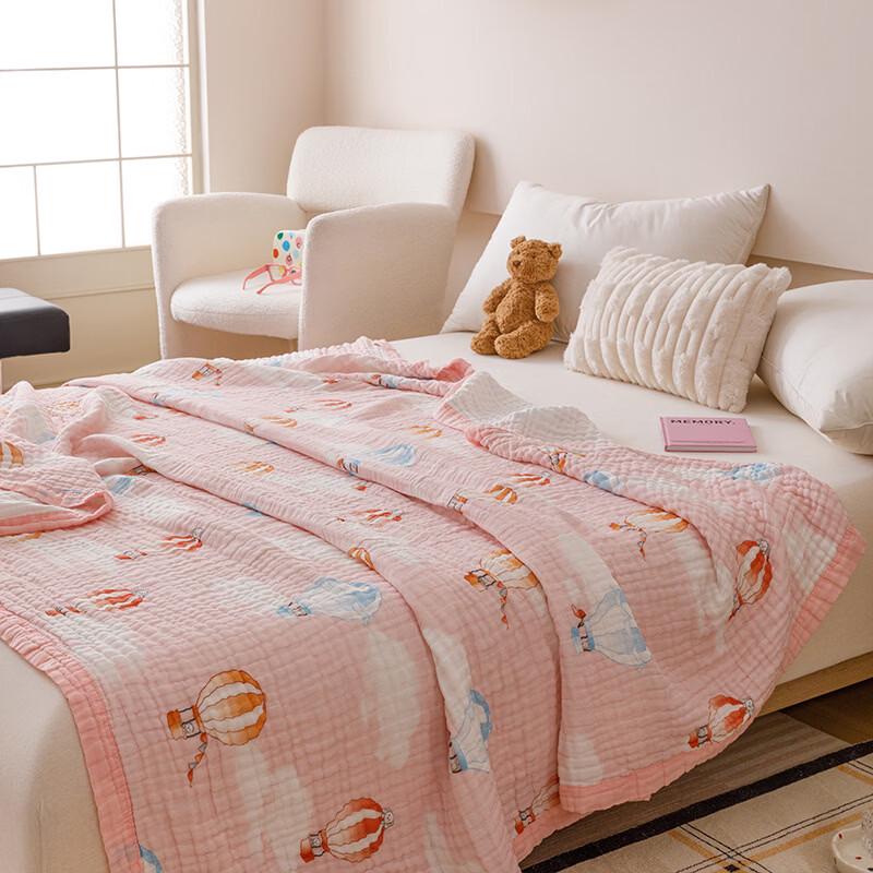 

Brangdy 6-Layer Crinkle Gauze Baby Blanket