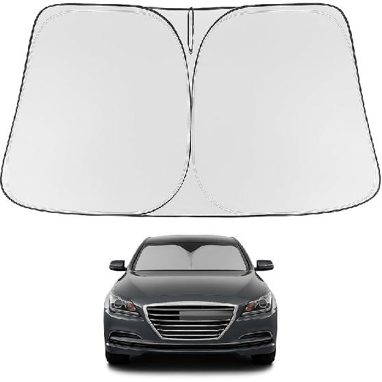 Proadsy 2025 Upgrade Front Windshield Sun Shade Foldable RAV4 Sunshade Protector Fit -2025 RAV-4 SUV Crossover, TRD Off-Road, LE XLE Premium Limited