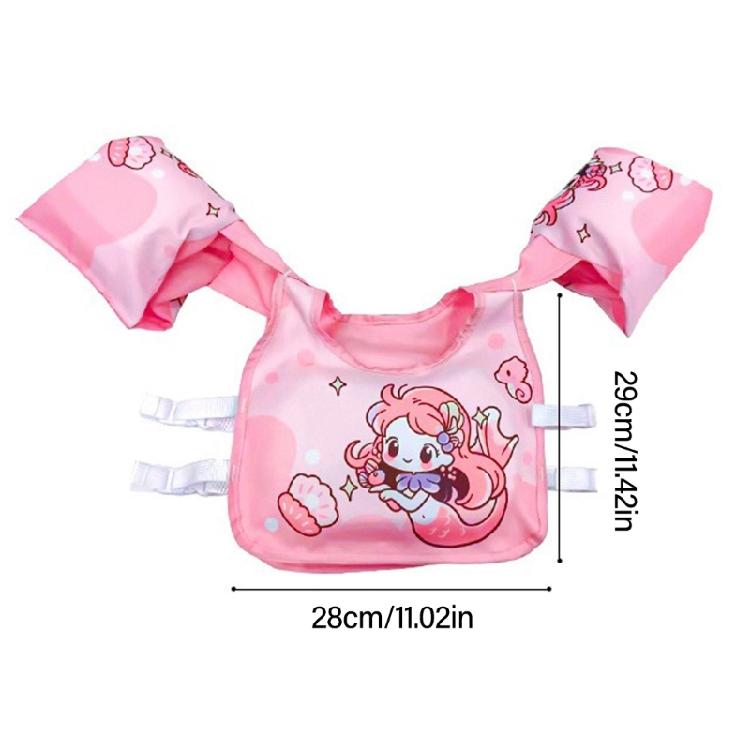 Water Wing Kid Swim Vest Float Jackets Toddlers Floatie Swim Trainer Jackets