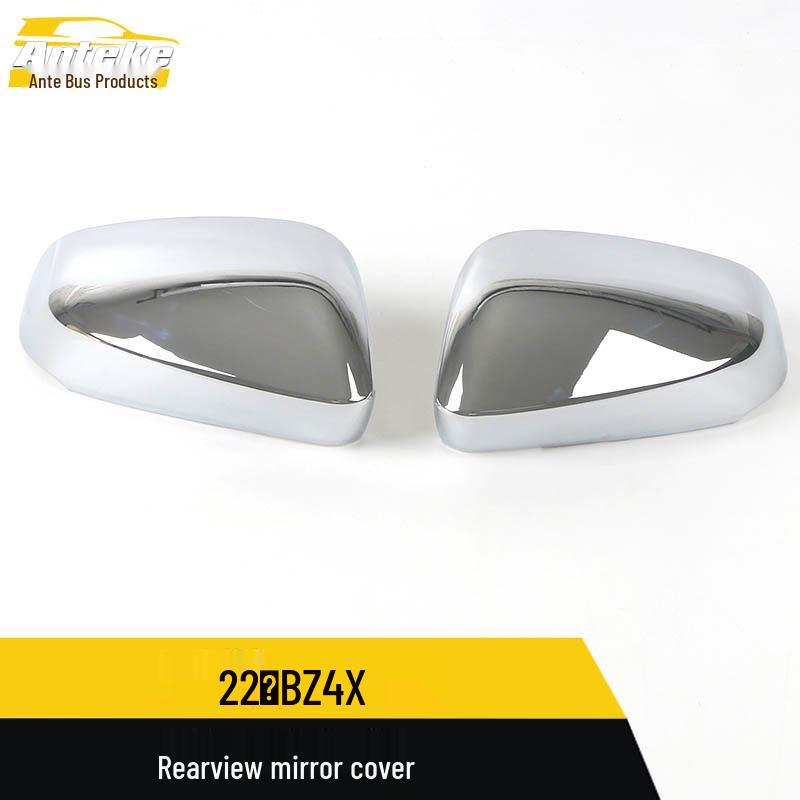 Decorative Rearview Mirror Cover for BZ4X - Reflective Accessory Kit
