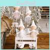 Festively Styled Plush Winged Girl Ornament For Christmas Tree Decorations And Gifts
