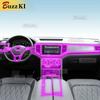 Für Volkswagen Atlas 2017-Auto Innenraumfolie Armaturenbrett Klavierlack-Panel Schalthebel Mittelkonsole Kratzfest transparentes TPU Auto Folie