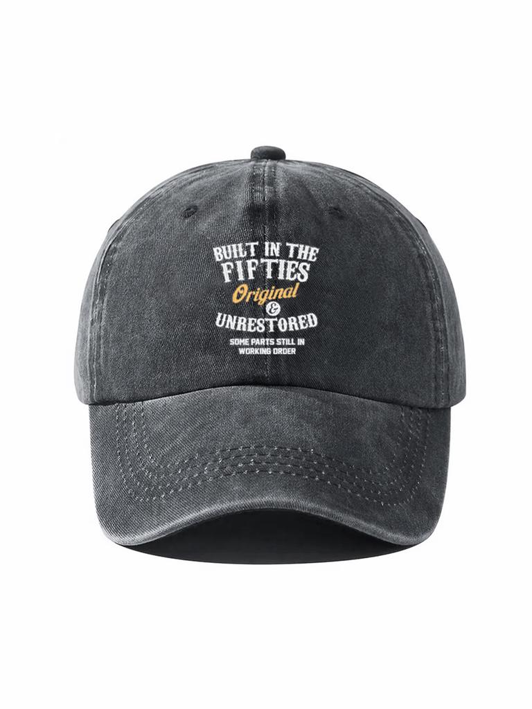 1pc Adjustable Cotton Peaked Hat, Summer Casual Sunshade Cap For Men And Women Suitable Breathable Outdoor Street