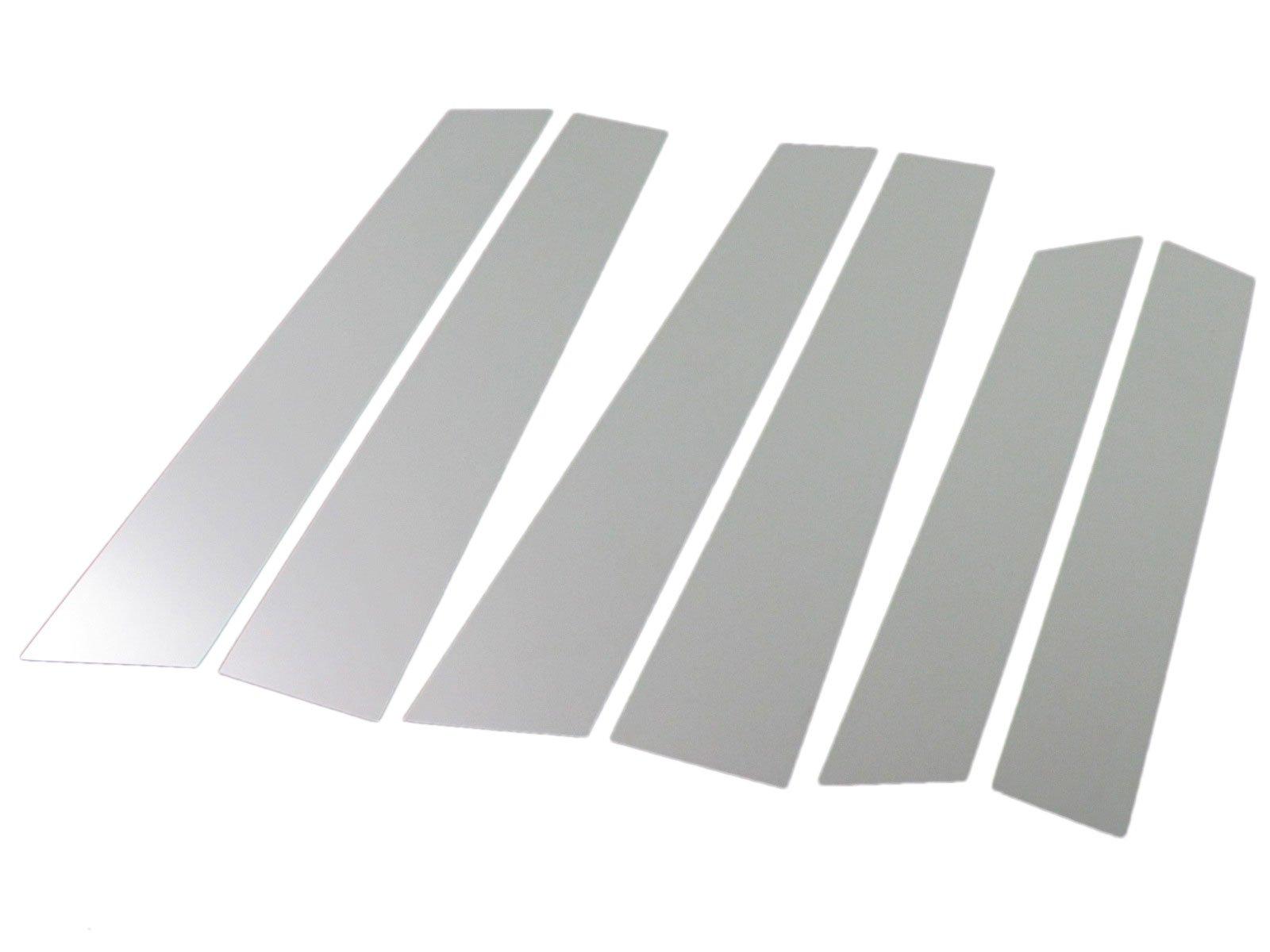 

BRIGHTZ RE Series Ultra Mirror Stainless Steel Pillar Panels No Visor Required 6PC 1243 CR-V [PIL-SIL-012]