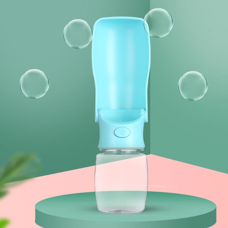 Puppy Travel Drink Cup with Bowl Dog Accessories for Outdoor Walking Hiking X3UC