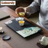 Dream Back Dunhuang Rectangular Dry Brew Table Tea Tray Solid Wood Pot Bearing Plate Household Small Pot Base Kung Fu Tea Set