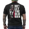 Don't Let The Old Man In Vintage American Flag (On Back) T-Shirt