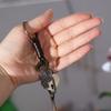 Backpack Hanging Lock Key Leather Key Chain Zinc Zinc Alloy Moon Car Key Ring  Female Lady Girl