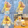 Cute Cartoon Angel And Apron Butter Bear Doll Pendant Keychain For Party Decorations And Travel Souvenirs