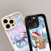 N116 Merry Christmas Happy New Year art Soft Angel Eyes Phone Cases for Samsung S23 S24 Ultra S21 FE A54 A34 A13 A14 A06 A24 Realme12 Shockproof Cover