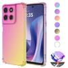 Gradient Airbag TPU Case for Motorola G67 G77 G17 G57 Power Protective Shockproof Cover Fundas Coque Capa