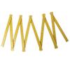 Yellow Plastic Ruler with Long Extension and Light Weight and Small Volume Best Standard Measure Tool for Craftman Work