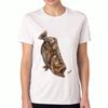 Großmaulbarsch Unisex Baumwoll-T-Shirt, Premium-Baumwolldruck, Langlebig und Strapazierfähig, Lässig und Modisch, Anglerfisch-Design, Perfekt Für Angeln E