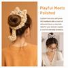 Plush Fabric Plush Cat Headband Cat Shape Plush Scrunchies Kitten Headband  For Girls Women