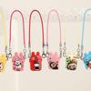 Dollhouse Miniature Cartoon Phone Necklace Charm