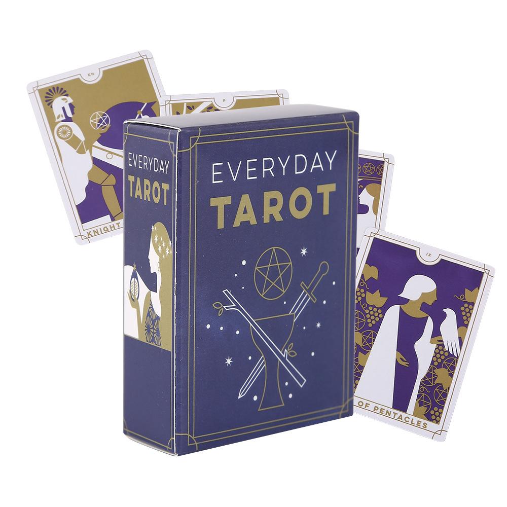 Карты Таро Everyday Rider Колода Оракула из 78 карт Английское издание Visions Гадательная колода Настольные игры