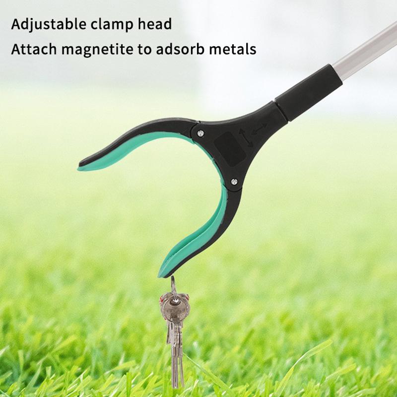 Garbage Picker Gripper With 360 ° Rotating Clip Trash Grabber Pick Up Tools 80Cm Lightweight Foldable Gripper Extender Hand Tool