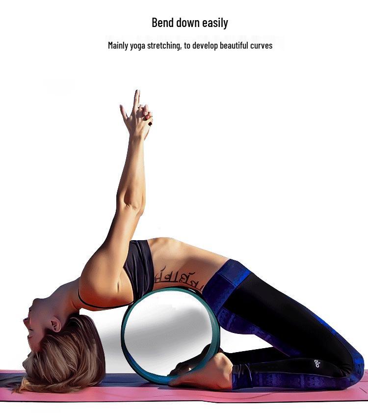 TPE Yoga Wheel for Muscle Relaxation & Abdominal Exercise