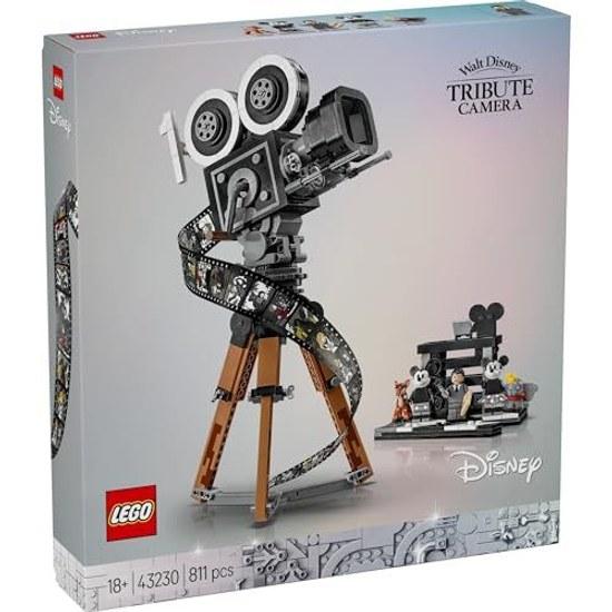 LEGO Disney Walt Tribute Camera 811 pieces toy birthday present block Mothers Day Fathers men women interior stylish movie model 43230