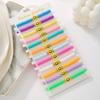 European and American New Bohemian Ethnic Style Colorful Rainbow Soft Pottery Bracelet Beaded Elastic Multi-color Couple Women's Bracelet