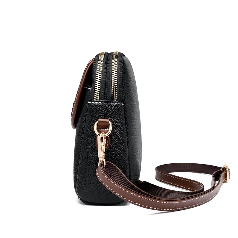 Mini Square Bags Bag Versatile Crossbody Shoulder Bag Casual Trendy Leather Bag Cellphone Bag for Women