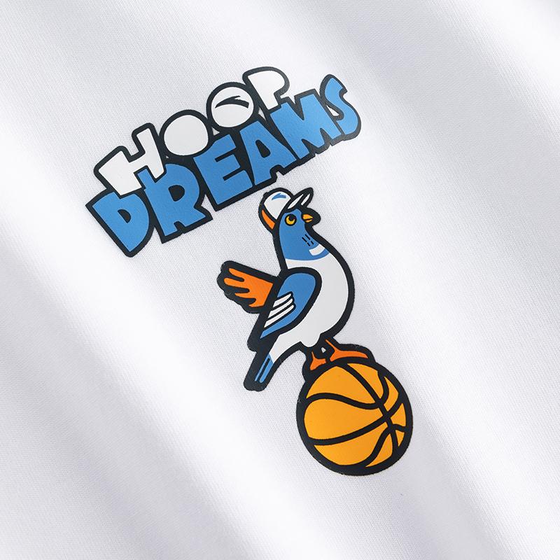 Anta Campus Basketball Fashion Comfortable Breathable Short Sleeve T-Shirt Unisex Tops 152531123-1