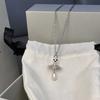 Meier Queen Mother's Flying Baroque Saturn Water Drop Pearl Necklace Niche Styleclassysweater Chain