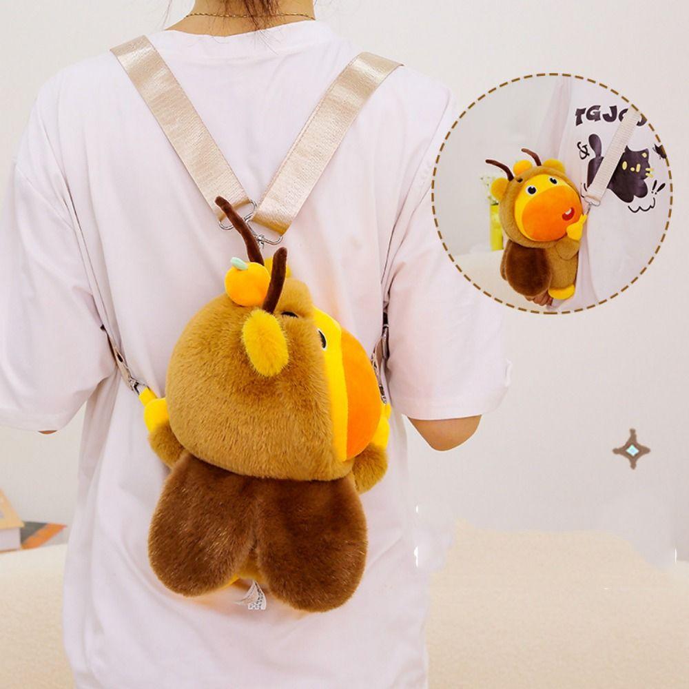 Cockroach Capybara Lulu Doll Toy Cartoon Stuffed Capybara Doll  Christmas Gifts