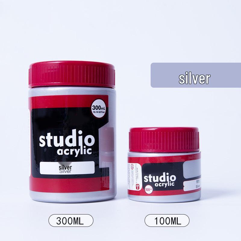 24-Color Acrylic Paint Set: Waterproof, 300ml Cans for Wall, Clothing & Shoes DIY Projects