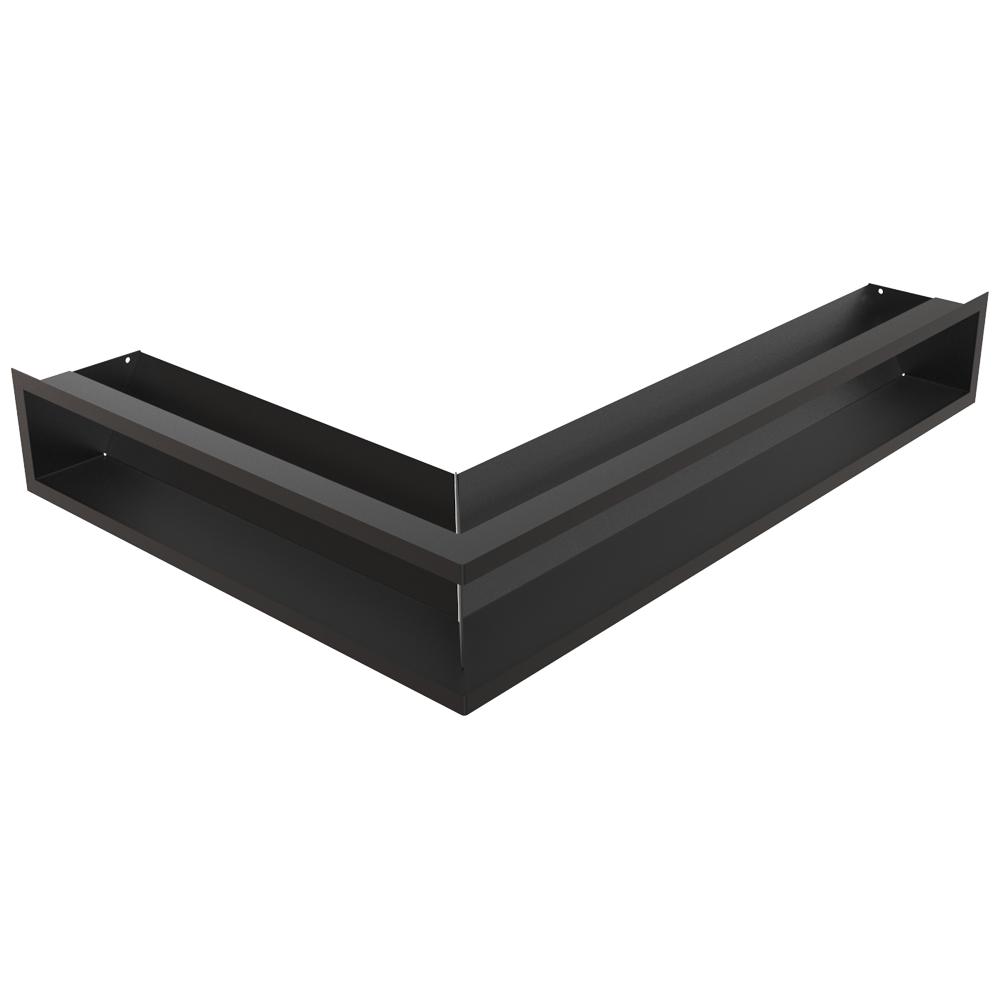 Vent Cover LUFT corner right 54,7x76,6x12 black