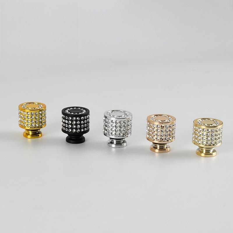 2pcs Creative Fashion Single-hole Cylindrical Handle with Multiple Color Options Suitable for Wardrobes, Cabinets, Shoe Cabinets