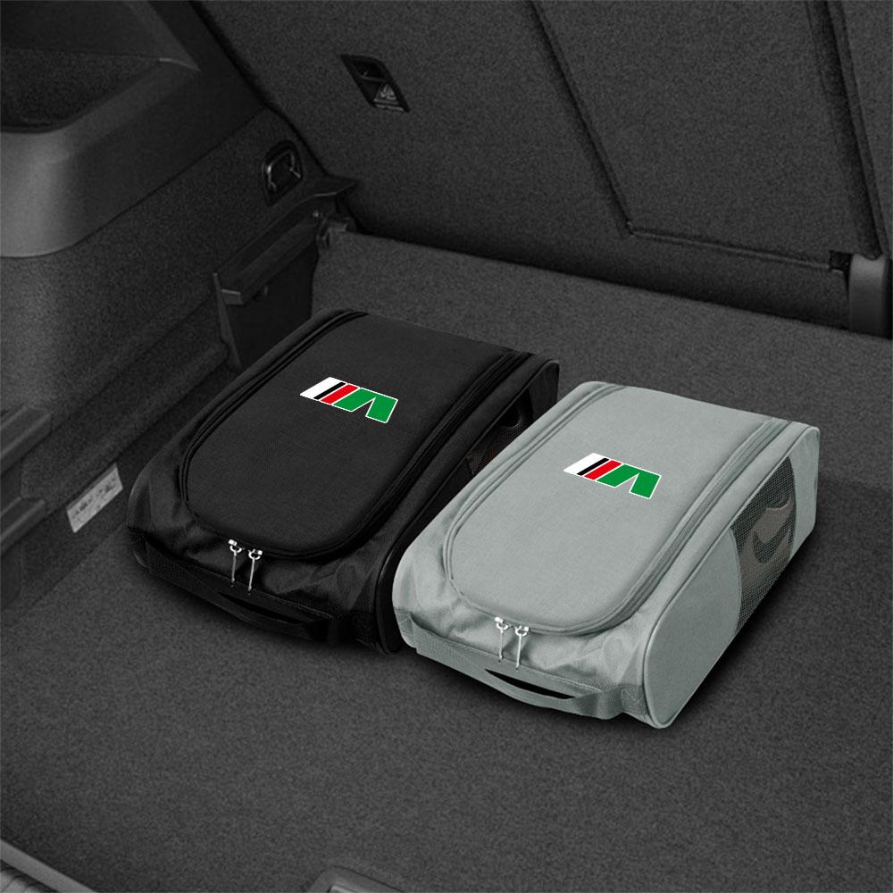 Car Emblem Shoes Organizer Storage Bag Stowing Accessories MV97 Auto Styling For Skoda Octavia VII Superb Rapid Fabia Yeti Kodiaq S