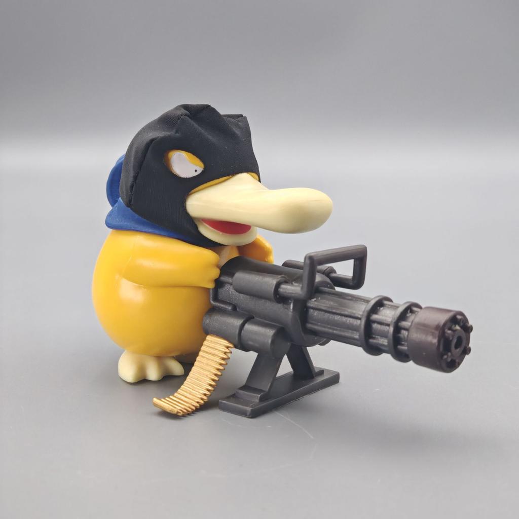 New Keda Duck Handmade Kamen Rider Keda Duck Knight Duck Limited Edition Gk Handmade Trendy Play Model Statue Ornament Gift