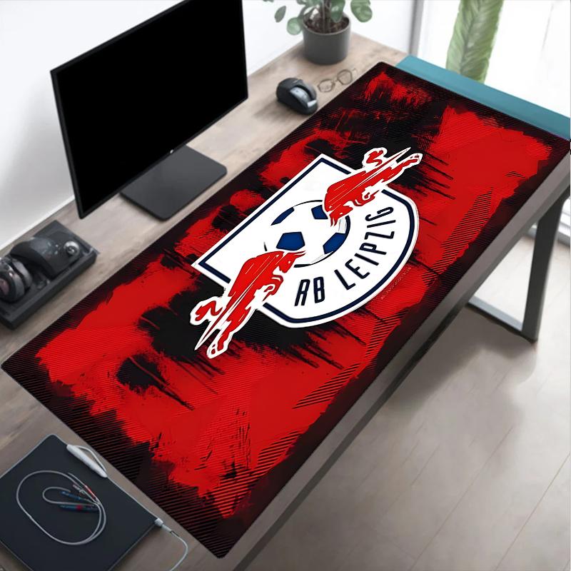 Rb FootballWappen Design Mauspads, Gaming-Mauspads, Tastaturpads, Schreibtischdekoration für Computer-Notebook, Fan-Geschenk, Geburtstagsgeschenk