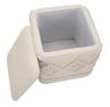 Stool With Storage Damasco Square Cm 40X40X40