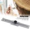 Woodworking Tool Metal Square Ruler Workshop Use Silver Clear Graduations Easy-to-read Markings Ergonomic Design