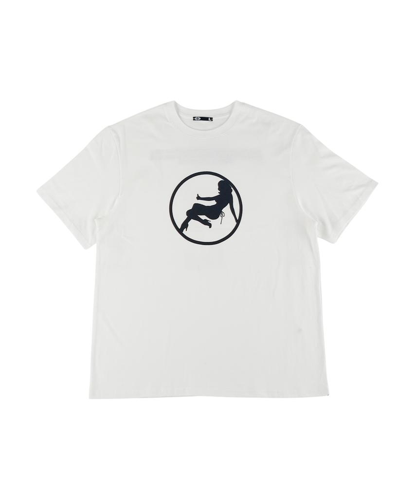 Ialtial Circle Girl T-Shirt White