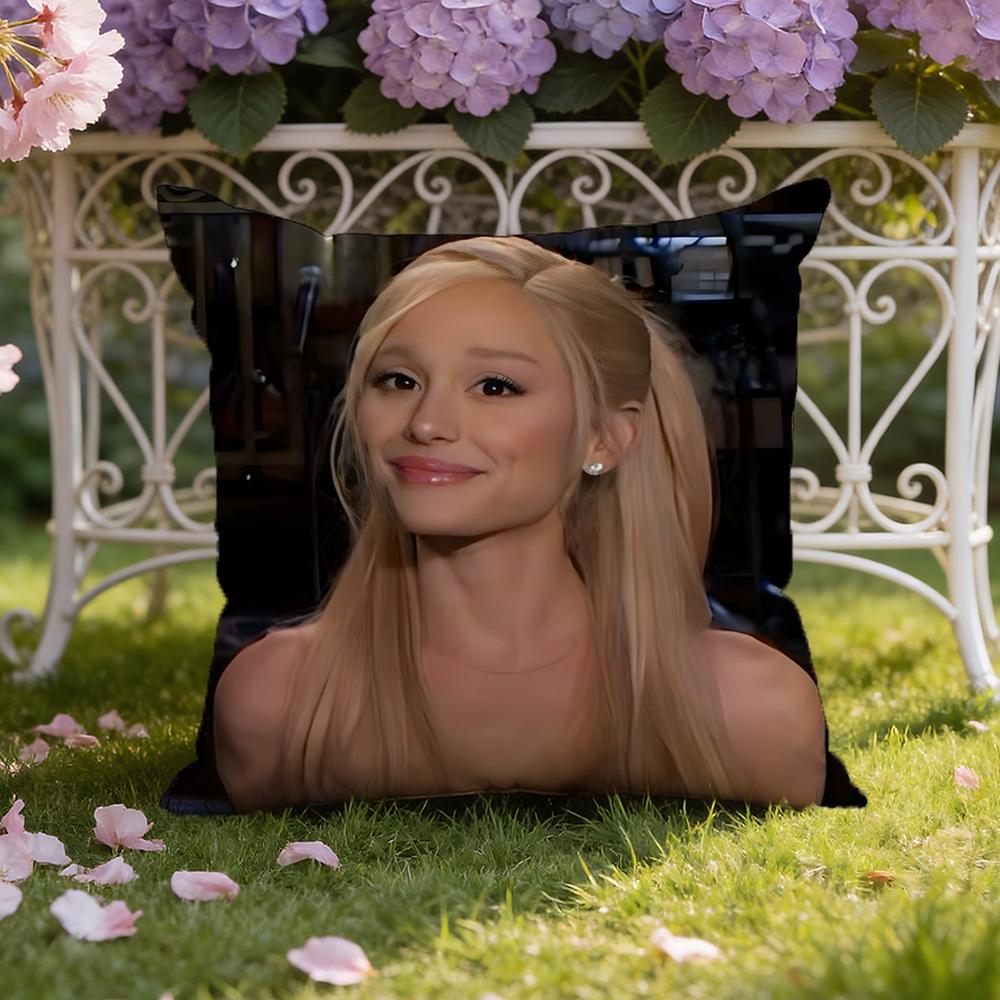 Sängerin A-Ariana Grande Kissenbezug Home & Auto Doppelszenen Kissenbezug: Wendbar für höchsten Tragekomfort
