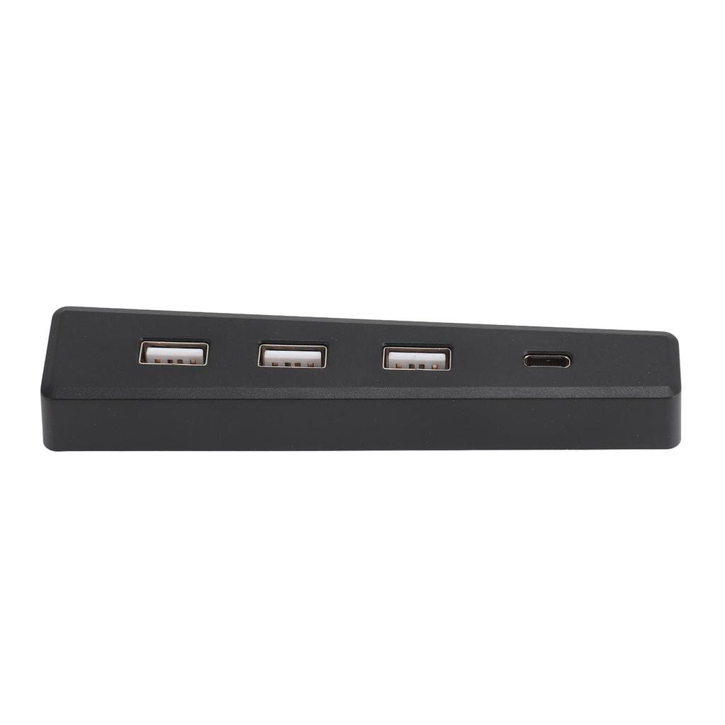 Multi Ports Game Console Hub for PS5 Multifunction 3 Port USB and 1 Port Type C Plug and Play Hub for PS5 Game Console