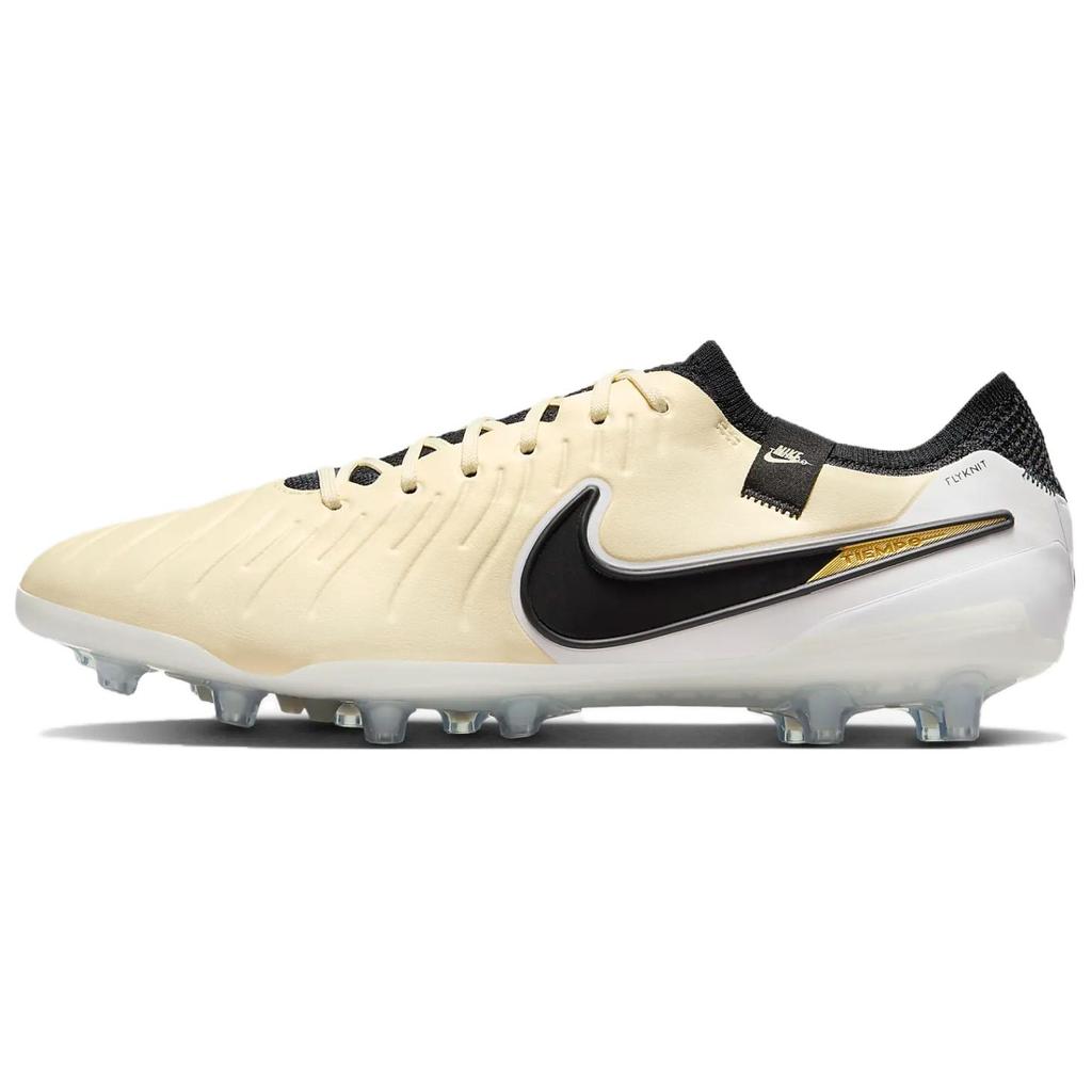 Nike Tiempo Legend 10 Elite AG Mad Ready Pack Unisex Sneakers Cream Lemonade Metallic-Gold-Coin DV4330-700