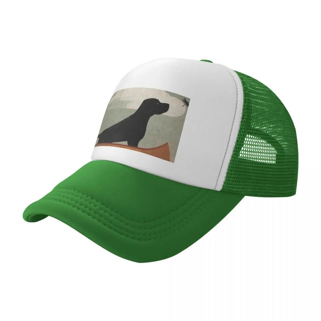 Black Dog Canoe Baseball Cap Streetwear Dad Hat Gentleman Hat Unique Hats Unisex Hats Women's